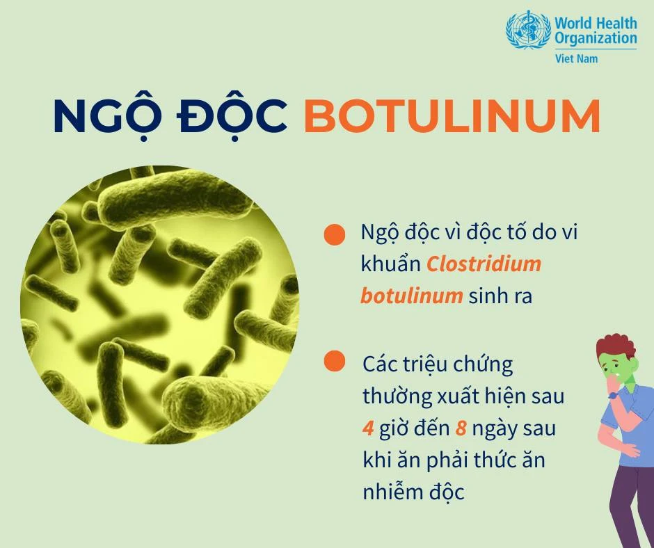 Độc tố Botulinum là gì ?  Vì sao Botulinum có thể gây ngộ độc nguy hiểm?