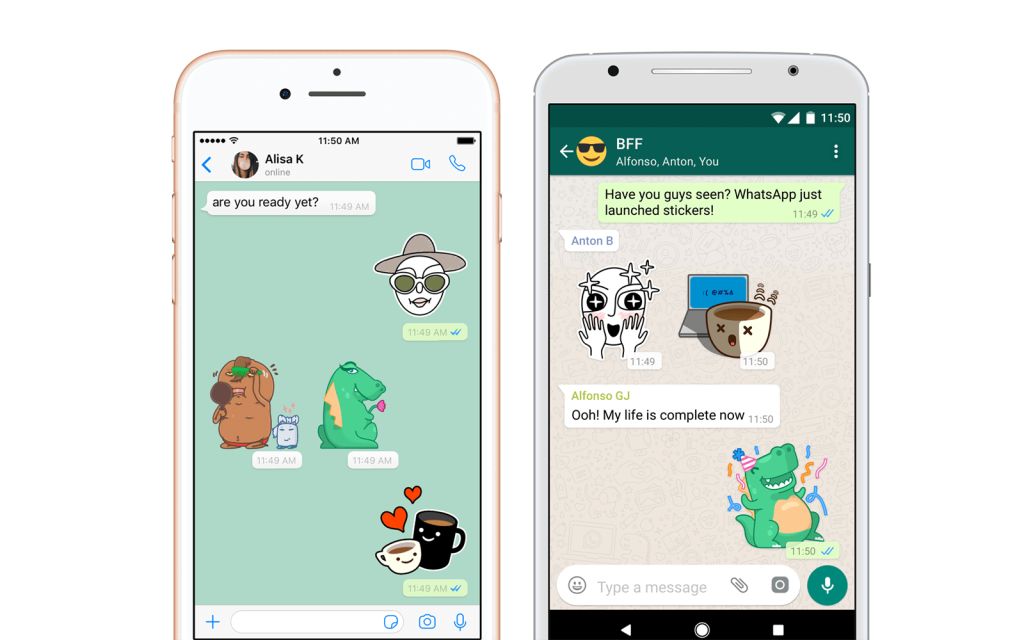 Cara Mengirim Stiker  di  WhatsApp  Android dan iOS Rindi Tech