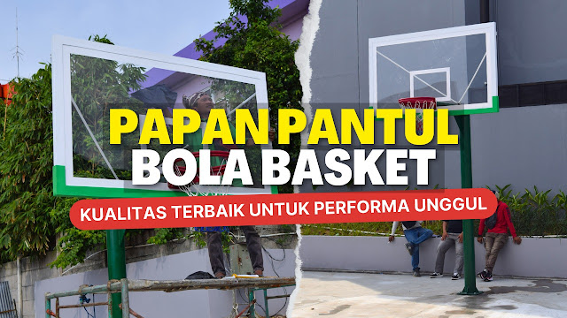 papan pantul bola basket