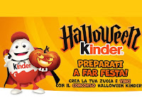 Concorso "Kinder Halloween 2021" : come vincere gratis forniture di prodotti