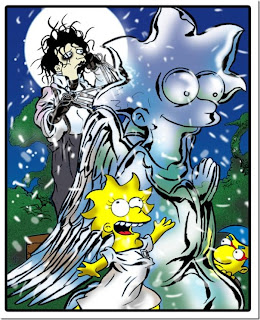 Simpson spoof, Edward Scissorhands