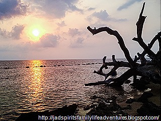 Stunning sunset of Potipot Island_vibrant af