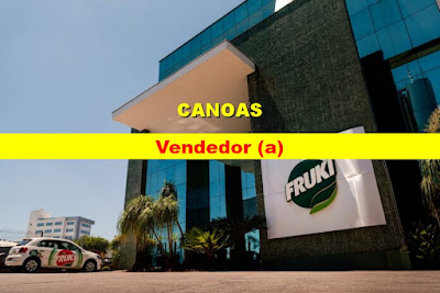 Fruki seleciona Vendedor (a) em Canoas