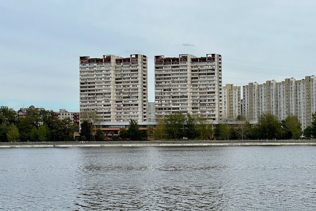 Коломенская набережная, Москва-река, вид на Печатники