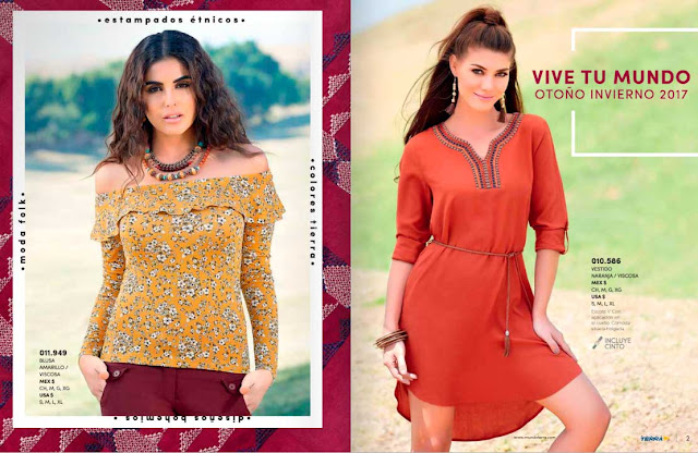 catalogo de ropa para mujer Mundo Terra 2018