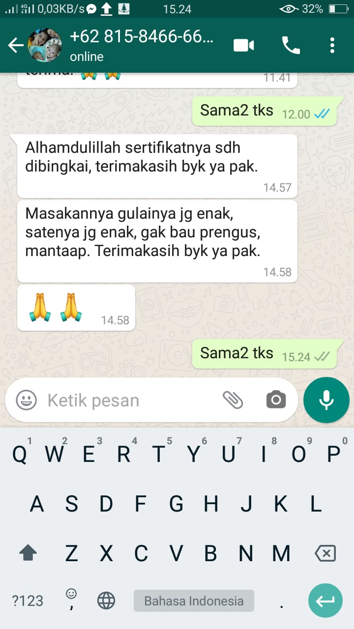 Testimoni MR Aqiqah & Catering