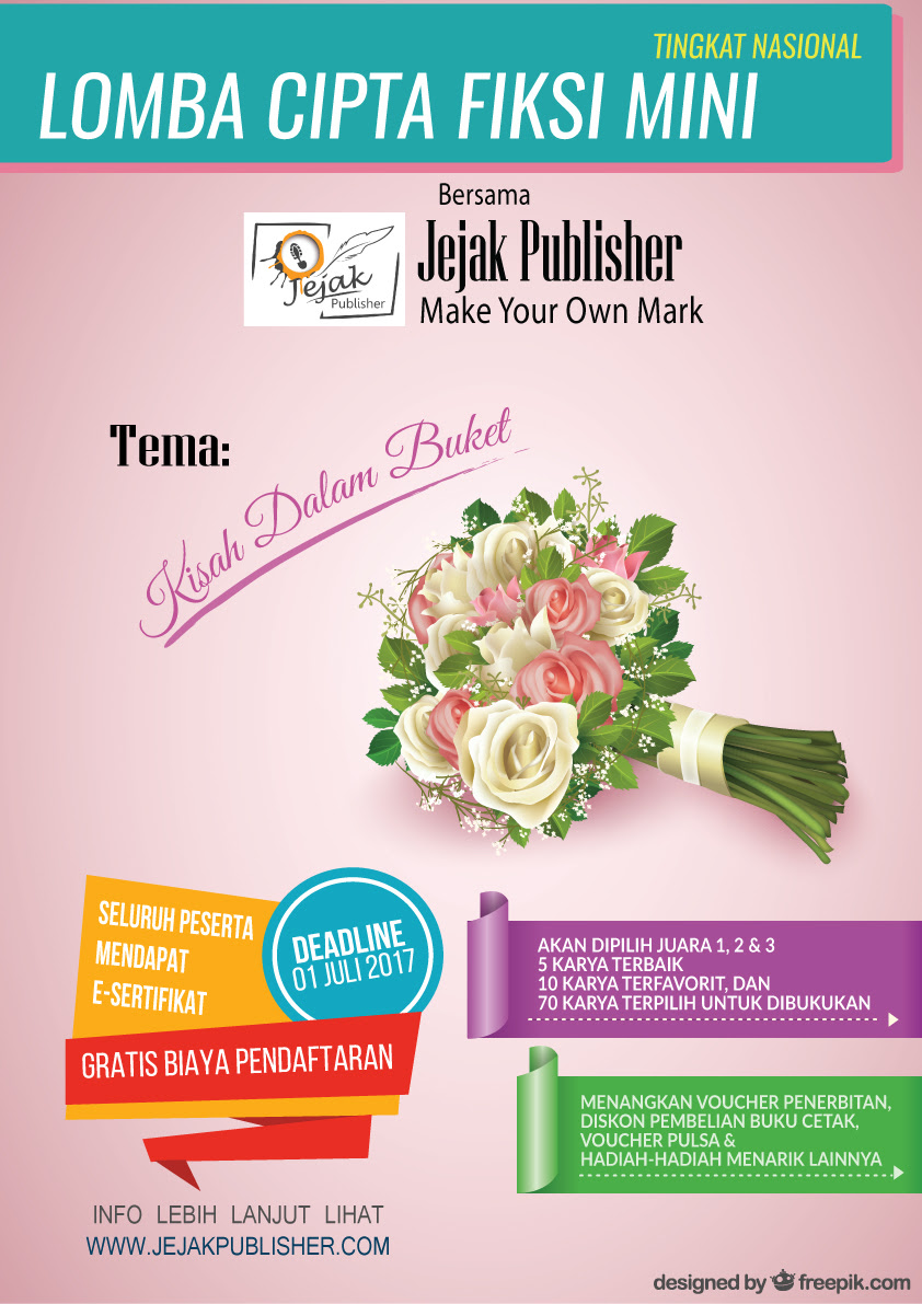 Lomba Menulis Fiksimini "Kisah Dalam Buket" - Jejak 