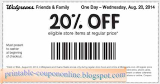 Free Printable Walgreens Coupons