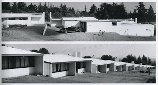 julius shulman images of gregory ain park planned homes, altadena, circa 1946