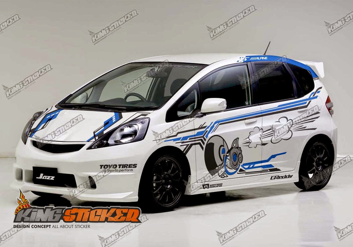 Gambar Cutting Sticker Mobil Honda Brio Duniaotto