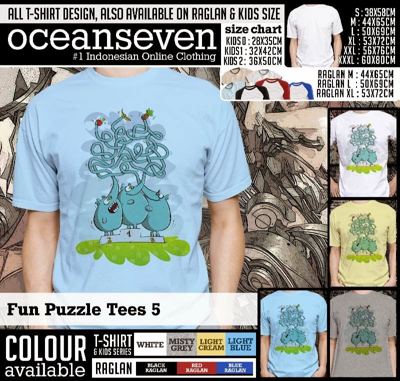 Kaos Fun Puzzle Tees 5