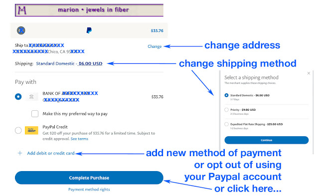 Marion Jewels in Fiber Paypal Checkout 2023 Explained