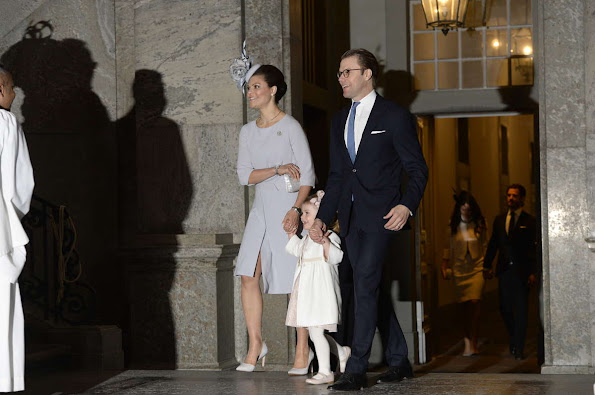 King Carl XVI Gustaf, Queen Silvia and Crown Princess Victoria, Prince Daniel, Princess Estelle and Princess Madeleine and Chris O'Neill, Princess Leonore and Prince Carl Philip and his fiancee Sofia Hellqvist attends a service in the Royal Chapel 