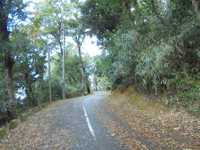 米子城址地区の昔の幹線道路