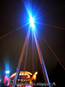 Londres Tamise nuit Golden Jubilee Bridge