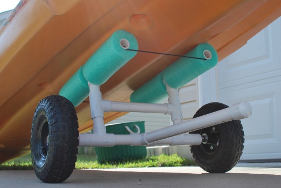 Palmetto Kayak Fishing: DIY Bulletproof Kayak Cart - Build 