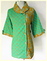 Model baju batik kerja