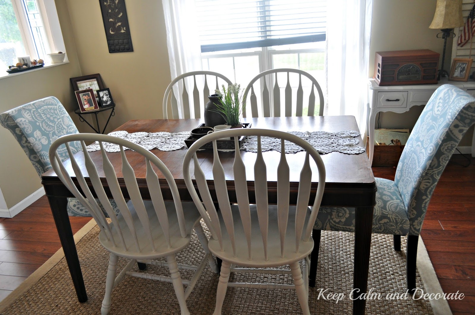 Keep Calm And Decorate Updating Dining Room Chairs