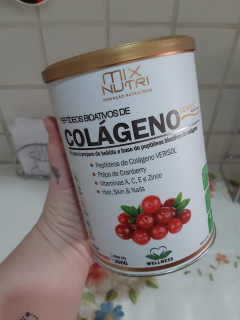 Suplementos - Colágeno Verisol Cramberry da Mix Nutri