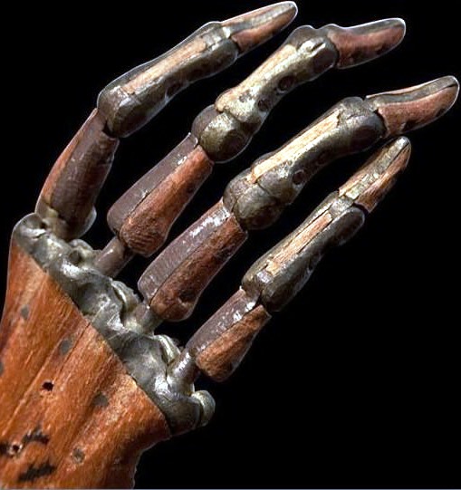 1800 wooden prosthetic hand