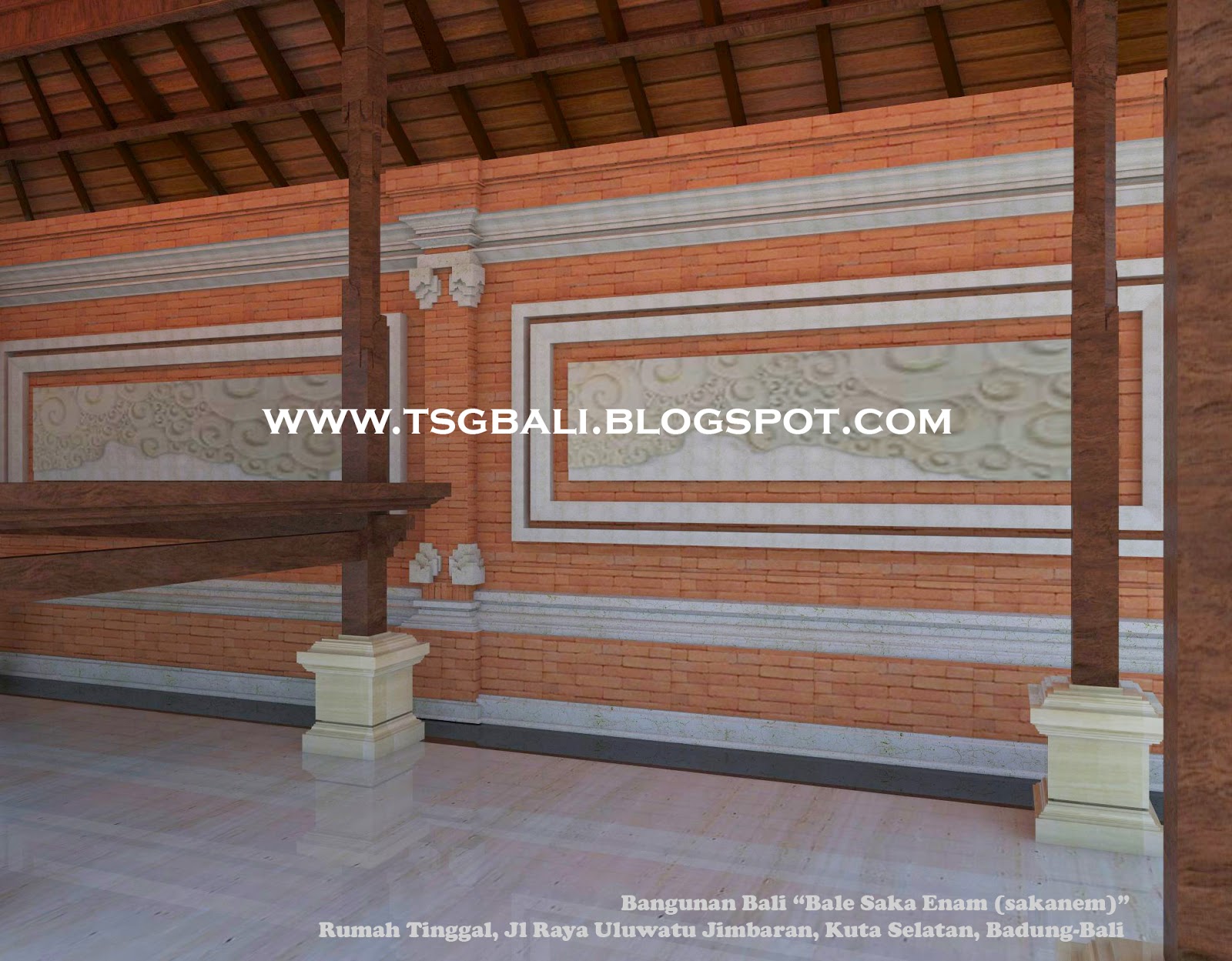Desain Rumah Bale Bali : Bangunan Sakanem I Arsitektur 