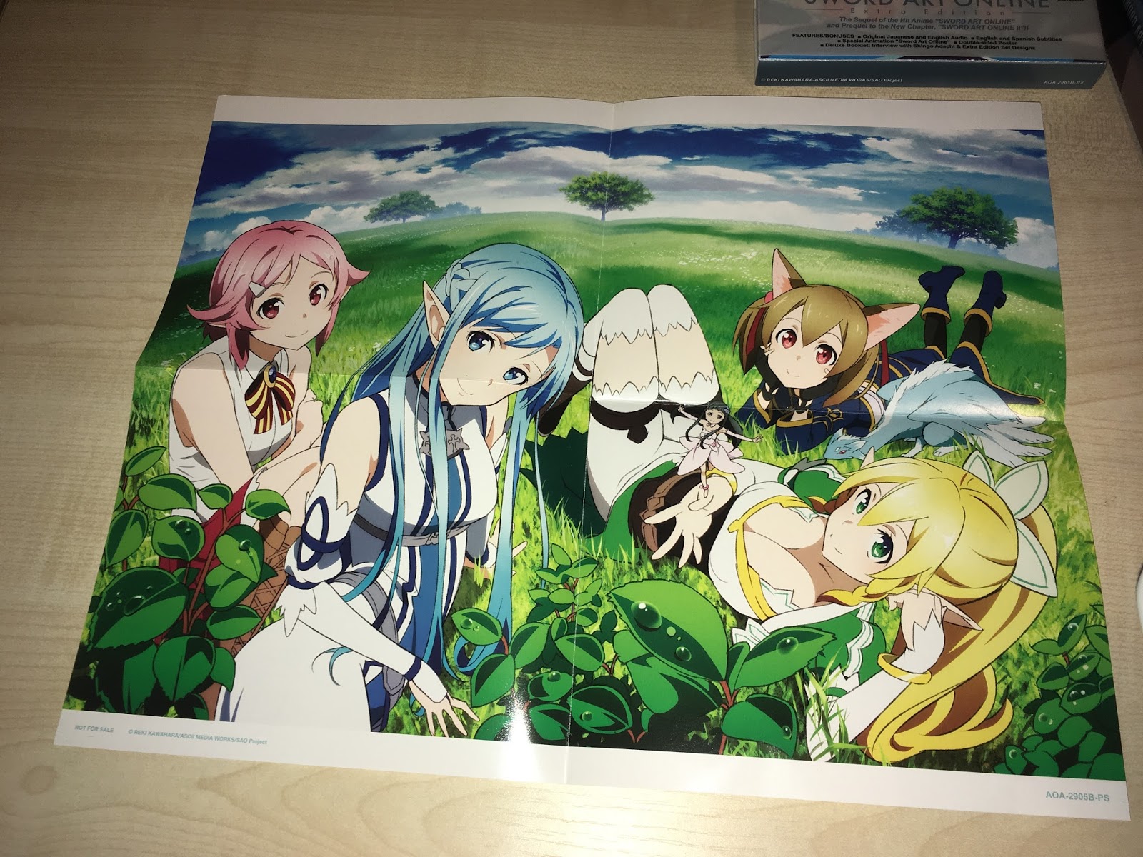 Unboxing Us Sword Art Online Extra Edition Limited Edition Blu Ray Portal Bj