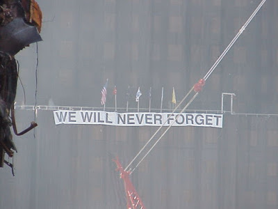 9/11 banner