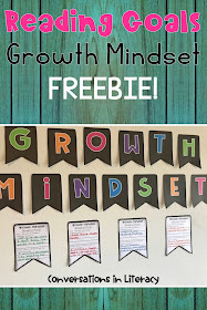 reading goals, growth mindset, anchor charts, the book wolf