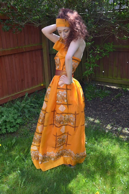 Gertie Charm Patterns Lamour Dress vintage sewing box pleat skirt