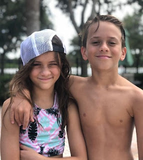 Tate LaBrant with his twin sister Lily LaBrant