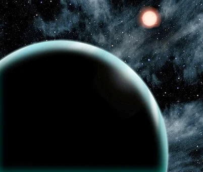 ilustração do exoplaneta Kepler-421b