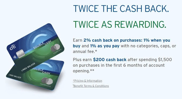 Citi Double Cash $200