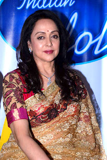 Dharmendra & Hema Malini on the sets of 'Indian Idol 6'