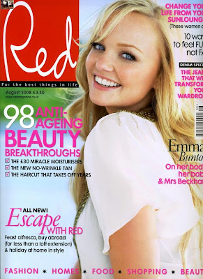 Emma Bunton Red Magazine