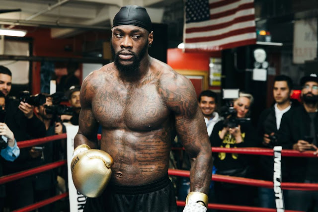 Deontay Wilder Work Out