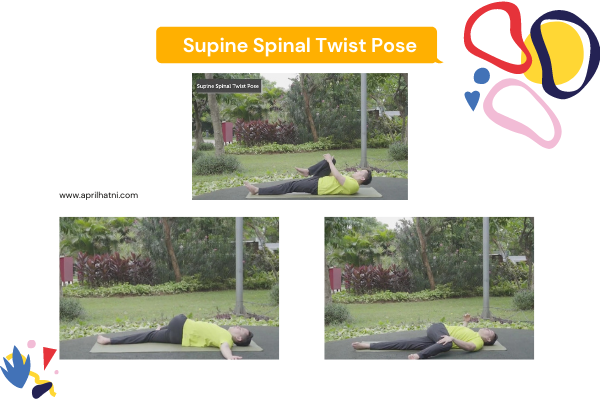 Supine Spinal Twist Pose