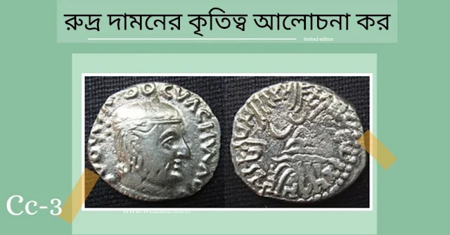 রুদ্র দামনের কৃতিত্ব আলোচনা কর