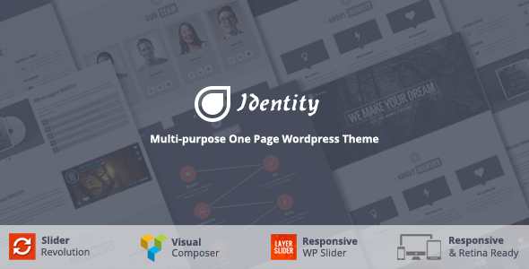 Free One Page WordPress Theme 