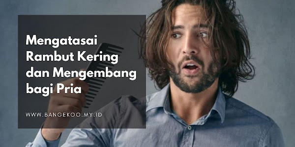 Cara Mengatasai Rambut Kering dan Mengembang bagi Pria