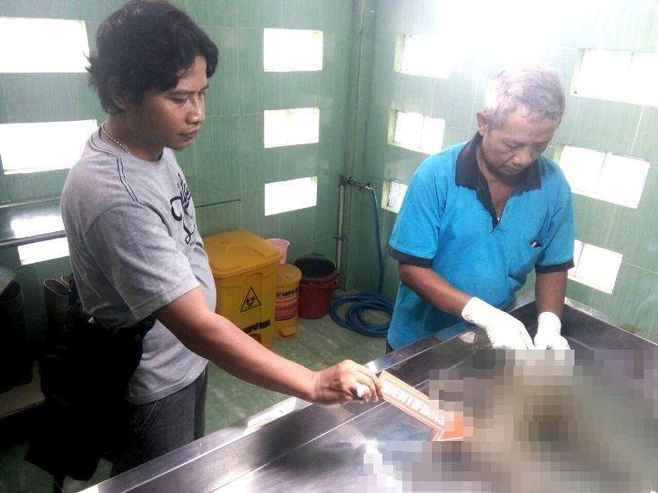 Penemuan mayat bayi di bengawan solo