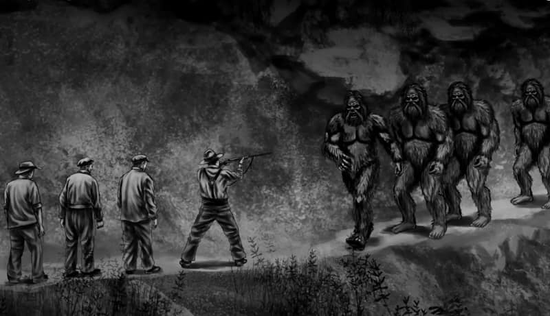 The Battle of Ape Canyon - A Violent Encounter Between A Group Of Miners And Bigfoots