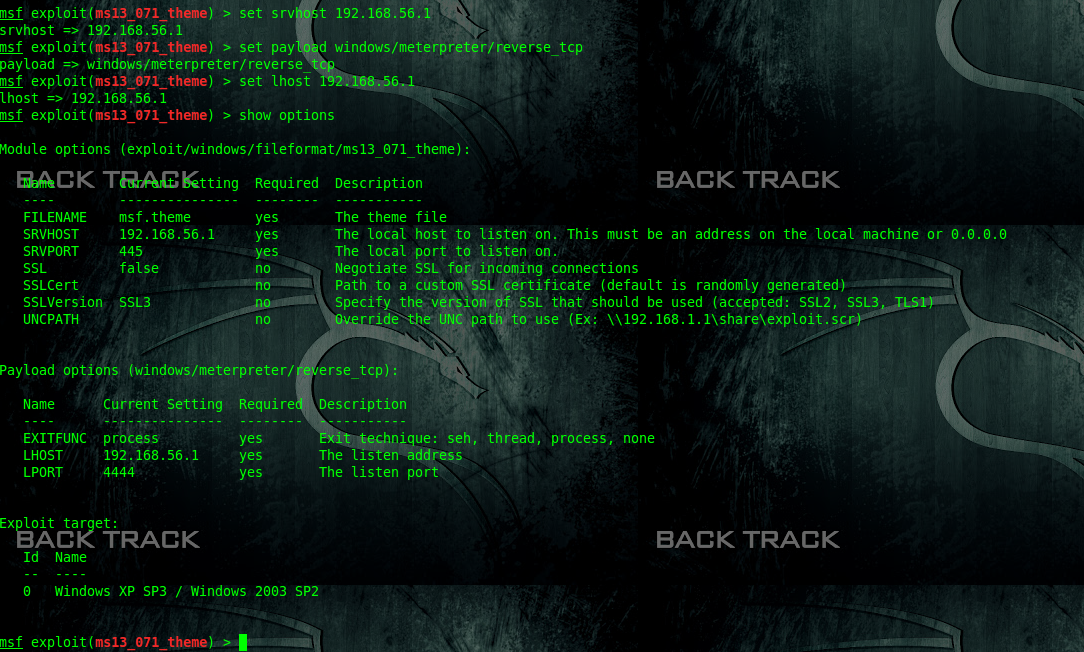 Hack local network P
