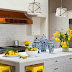 Kitchens with yellow details  & Mutfaklar