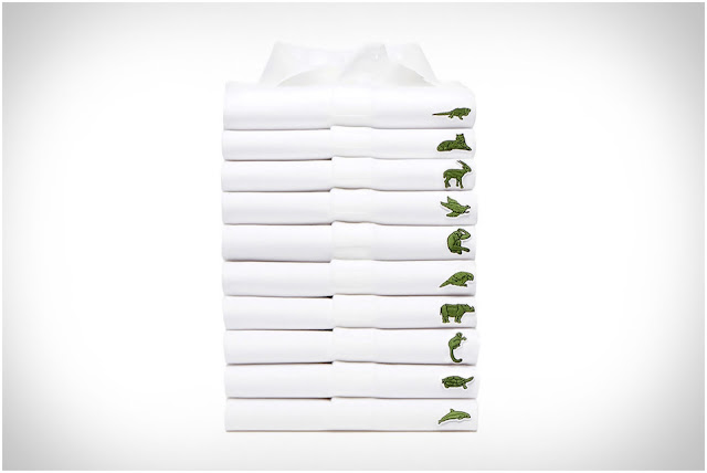 Lacoste x International Union for Conservation of Nature's Save Our Species polo