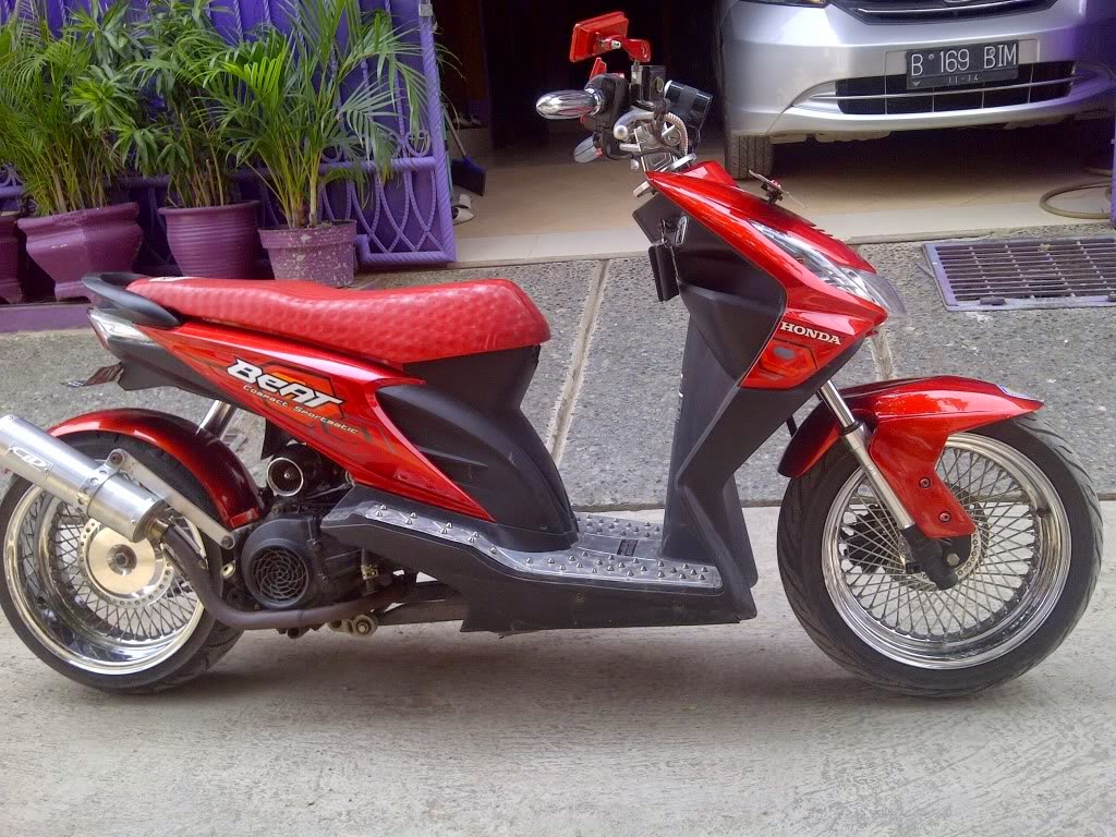 Koleksi Modifikasi Motor Matic Beat Terbaru Dunia Motor