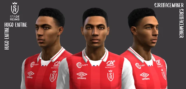 Hugo Ekitike Face For PES 2013