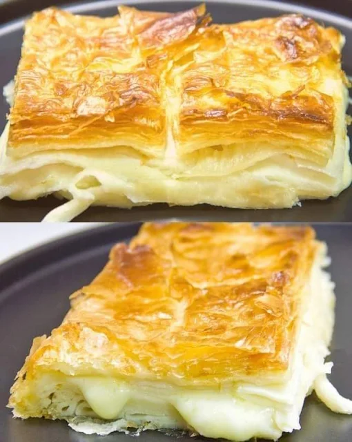 Cheese Cake And Puff Pastry