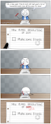 Cute little comics, amazing drawing and funny messages. (resolutions)