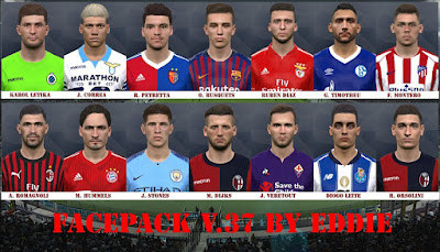 PES 2017 Facepack vol 37 by Eddie Facemaker