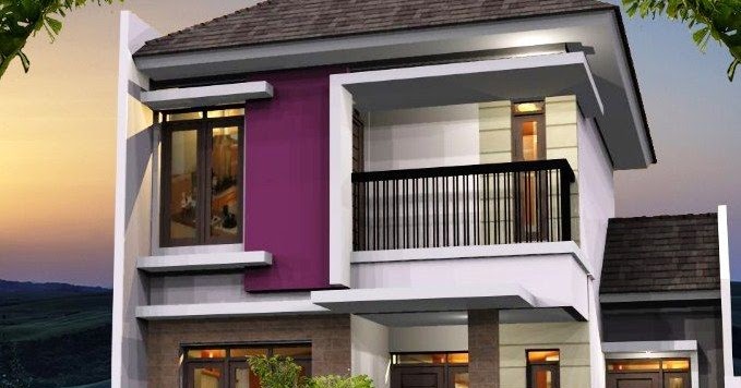 50 rumah  minimalis  1 lantai u0026 2 lantai tampak  depan  samping  belakang